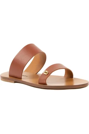 DEE OCLEPPO Skor, Dam, 37 EU, Läder, Läder Platt Sandal