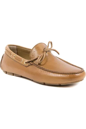 DEE OCLEPPO Skor, Herr, 42 1/2 EU, Läder, Italienska handstitchade läderloafers