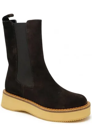 Paloma Barceló Skor, Dam, 37 EU, Mocka, Brun Mocka Ankelboots Fw23