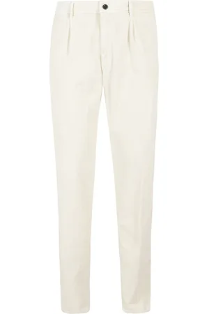 Incotex Byxor, Herr, W34, Bomull, Slim Fit Casual Byxor