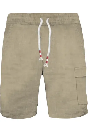MC2 SAINT BARTH Shorts, Herr, L, Linne, Herr Linne Bermuda Shorts Olika Färger