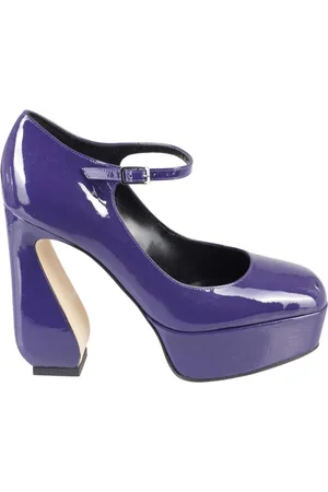 Sergio Rossi Skor, Dam, 39 EU, Läder, Elegant Patent Leather Skor