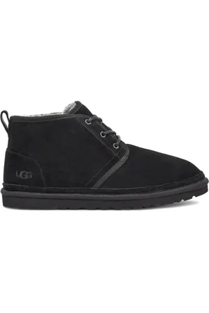 UGG Skor, Herr, 41 EU, Läder, Svarta Ankelboots för Män