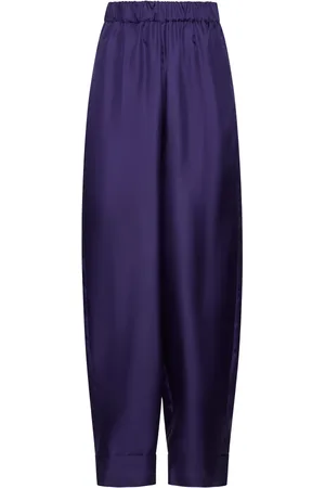 BLANCA Byxor, Dam, XS, Lila Byxor för Kvinnor