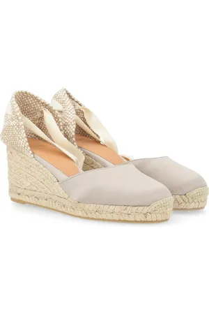 Castaner Skor, Dam, 36 EU, Tortora Satin Espadriller