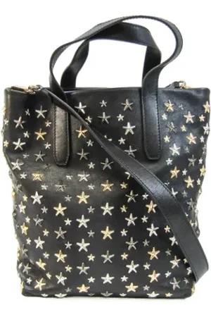 Jimmy Choo Pre-owned, Dam, ONE Size, Pre-owned Laeder axelremsvskor
