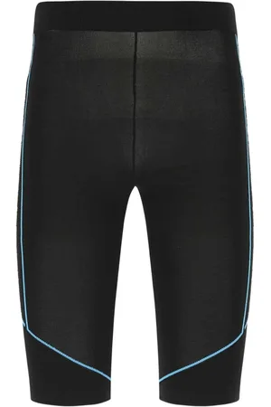 MCM Shorts, Herr, M, Stiliga Svarta Viskosblandningsleggings