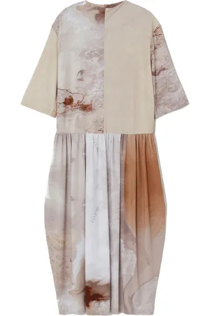 Low Classic Klänning, Dam, M, Polyester, Elegant Midi Klänning
