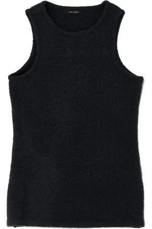 Low Classic Topp, Dam, ONE Size, Nylon, Krämig Merinoull Bouclé Stickad Topp