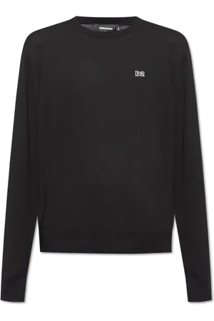Dsquared2 Stickade tröjor & koftor, Herr, 2Xl, Bomull, Tröja med logotyp