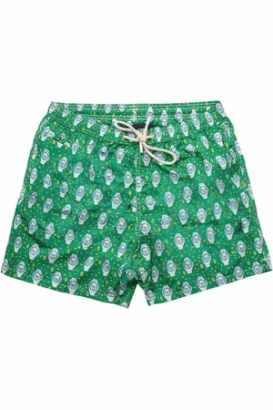 MC2 SAINT BARTH Badkläder, Herr, S, Läder, Fantasy Swimshorts Watch Money