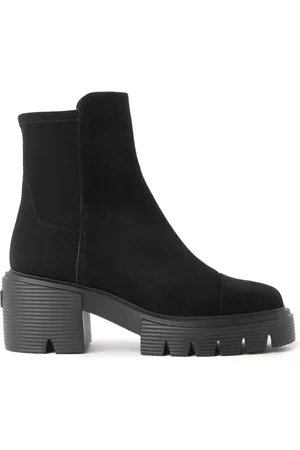 Stuart Weitzman Skor, Dam, 38 1/2 EU, Läder, Soho Bootie