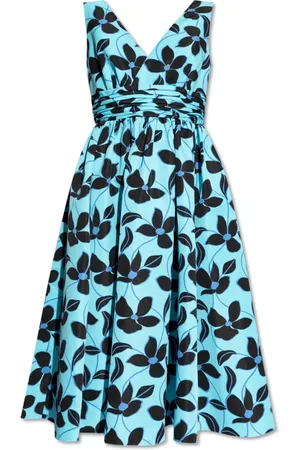 Kate Spade Klänning, Dam, M, Polyester, Blommigt mönsterklänning