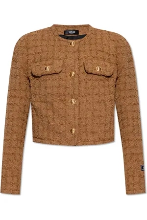 VERSACE Jacka, Dam, S, Tweed, Tweed Jacket