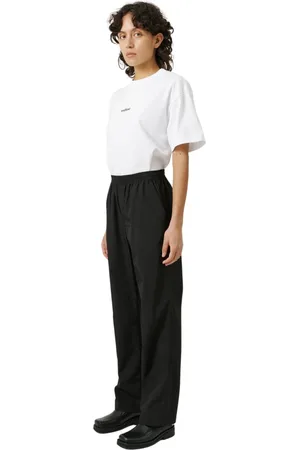 Soulland Byxor, Dam, L/Xl, Nylon, Avslappnad Passform Svarta Nylonbyxor