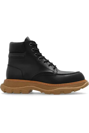 Alexander McQueen Skor, Herr, 41 EU, Läder, Plattformsdojor med snörning