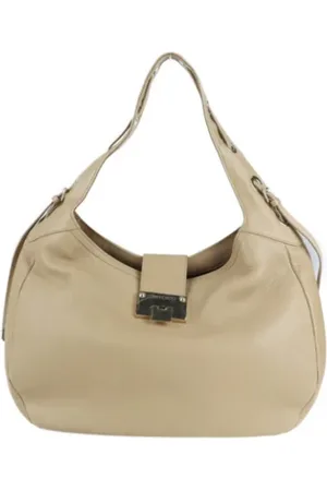 Jimmy Choo Pre-owned, Dam, ONE Size, Pre-owned Tyg axelremsvskor