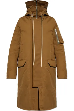 Rick Owens Kappa, Herr, XL, Lång parka Megamarka