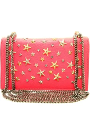 Jimmy Choo Pre-owned, Dam, ONE Size, Pre-owned Tyg axelremsvskor