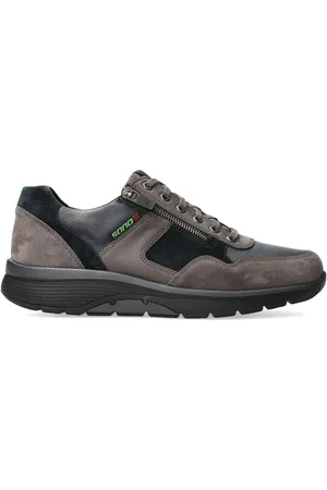 Mephisto Skor, Herr, 46 EU, Läder, Amory Walking Rolling Sko - Grå