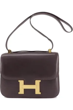 Hermès Pre-owned, Dam, ONE Size, Pre-owned Laeder axelremsvskor