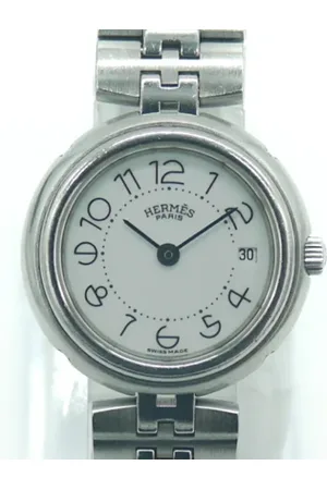 Hermès Pre-owned, Dam, ONE Size, Pre-owned Rostfritt stal klockor
