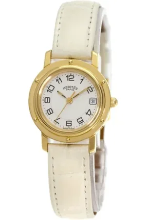 Hermès Pre-owned, Dam, ONE Size, Pre-owned Guld klockor