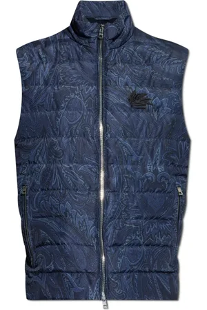 Etro Jacka, Herr, M, Polyester, Väst med quiltad framsida
