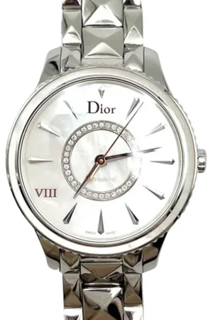 Dior Pre-owned, Dam, ONE Size, Pre-owned Rostfritt stal klockor