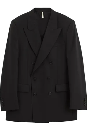Sunflower Jacka, Herr, S, Bomull, Svart Bomull DB Blazer Jacka