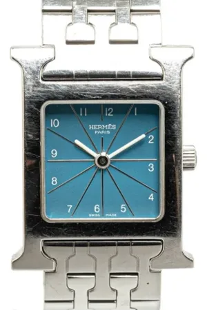 Hermès Pre-owned, Dam, ONE Size, Pre-owned Rostfritt stal klockor
