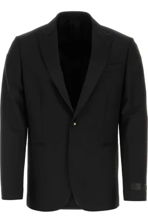 VERSACE Jacka, Herr, M, Stilren Svart Ull Blazer