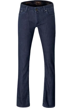 MOORER Jeans, Herr, W32, Denim, Japanska Komfort Denim Byxor