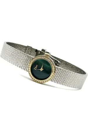 Dior Pre-owned, Dam, ONE Size, Pre-owned Rostfritt stal klockor