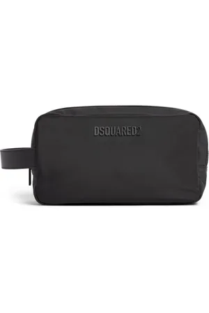 Dsquared2 Väska, Herr, ONE Size, Svart Logopatch Plånbok