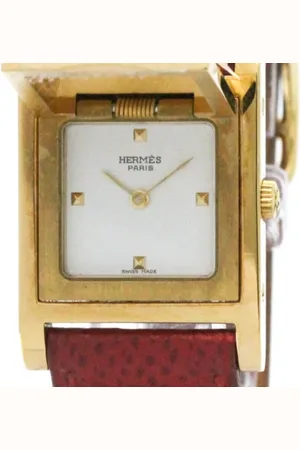 Hermès Pre-owned, Dam, ONE Size, Pre-owned Rostfritt stal klockor