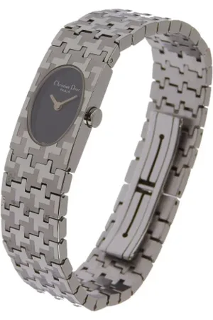 Dior Pre-owned, Dam, ONE Size, Pre-owned Rostfritt stal klockor