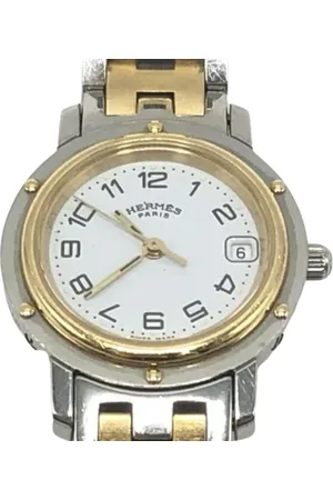 Hermès Pre-owned, Dam, ONE Size, Pre-owned Rostfritt stal klockor