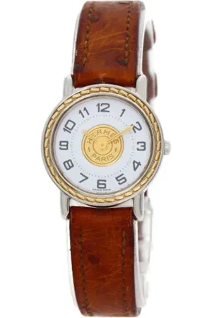 Hermès Pre-owned, Dam, ONE Size, Pre-owned Laeder klockor