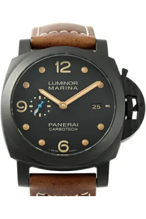 PANERAI Pre-owned, Herr, ONE Size, Pre-owned Rostfritt stal klockor
