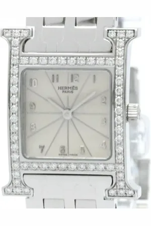 Hermès Pre-owned, Dam, ONE Size, Pre-owned Rostfritt stal klockor