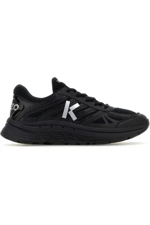 Kenzo Skor, Herr, 39 EU, Polyester, Svart Polyester Pace Sneakers