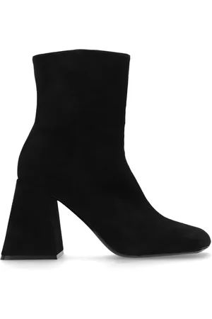 vic matiè Skor, Dam, 40 EU, Läder, Klackade ankelboots Chamois