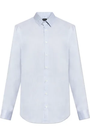 Giorgio Armani Skjorta, Herr, L, Skjorta med randigt mönster