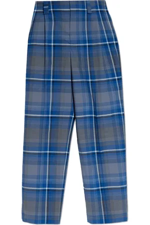 Marni Byxor, Dam, S, Polyester, Rutiga byxor