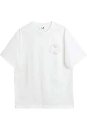 Soulland Topp, unisex, 2Xs/Xs, Bomull, Ekologisk Bomull Rhinestone T-shirt