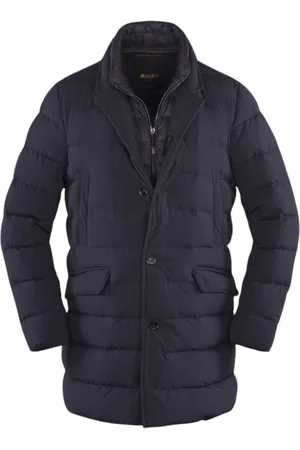 MOORER Jacka, Herr, 3Xl, Acqua Enkelknäppt Dunrock