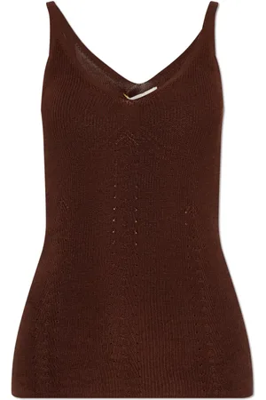 AERON Topp, Dam, M, Bomull, Räfflad topp Freesia