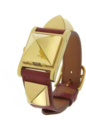 Hermès Pre-owned, Dam, ONE Size, Pre-owned Rostfritt stal klockor