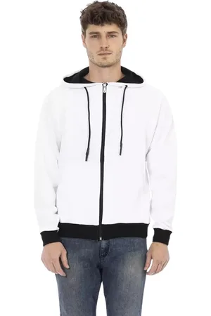 BALDININI TREND men's on sale grey/black pull-over hoodie ITALY